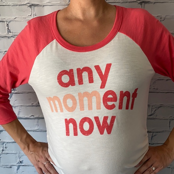 Maternity Baseball tee - Picture 2 of 4